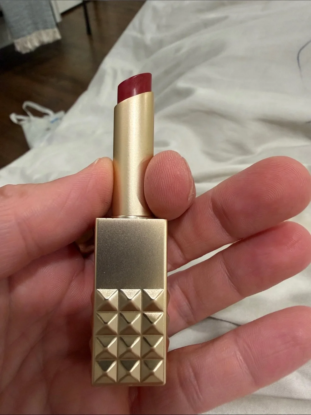Valentino Spike Matte Lipstick - Fire Red